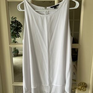 Elegant White Sleeveless Top